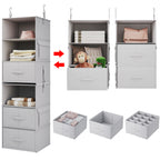 6-Shelf Hanging Closet Organizer