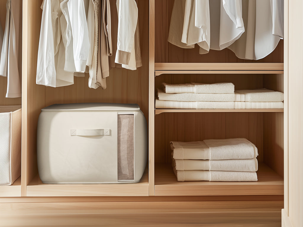 Large Canvas Comforter Storage Bags for Clothes Sweater